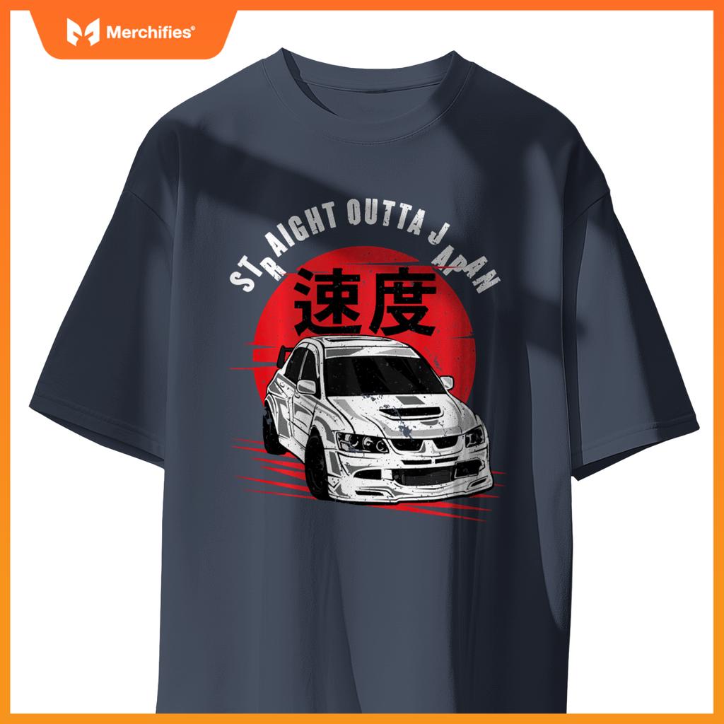 JDM Tokyo Japan Drift Race Car Tuning Straight Outta Japan T-Shirt