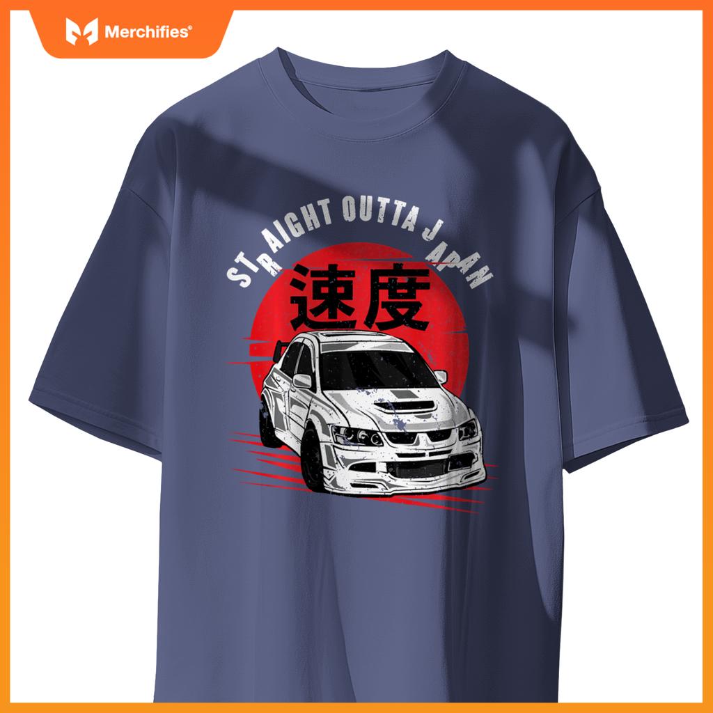JDM Tokyo Japan Drift Race Car Tuning Straight Outta Japan T-Shirt