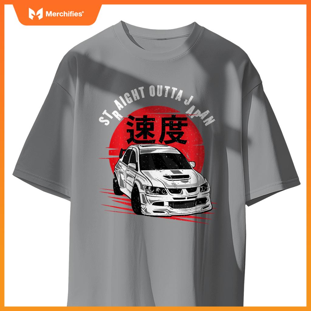 JDM Tokyo Japan Drift Race Car Tuning Straight Outta Japan T-Shirt