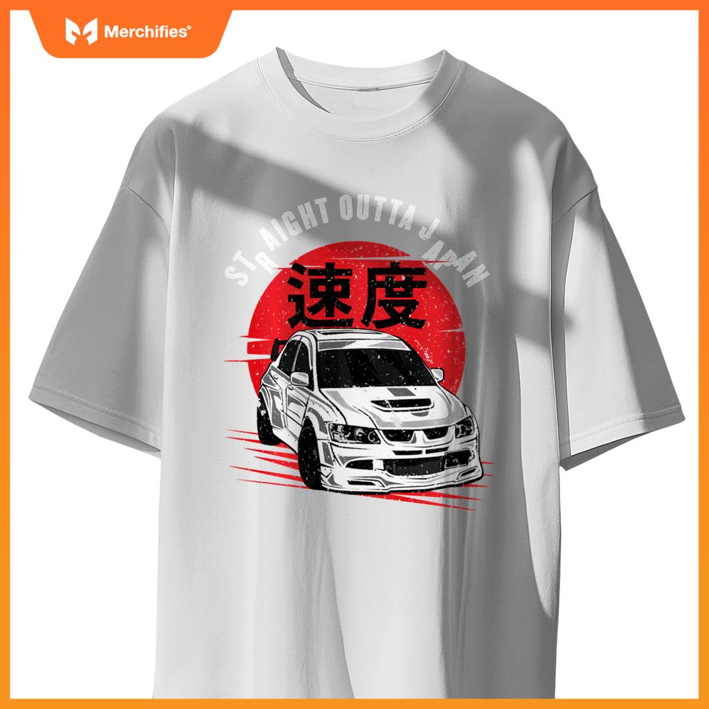 JDM Tokyo Japan Drift Race Car Tuning Straight Outta Japan T-Shirt