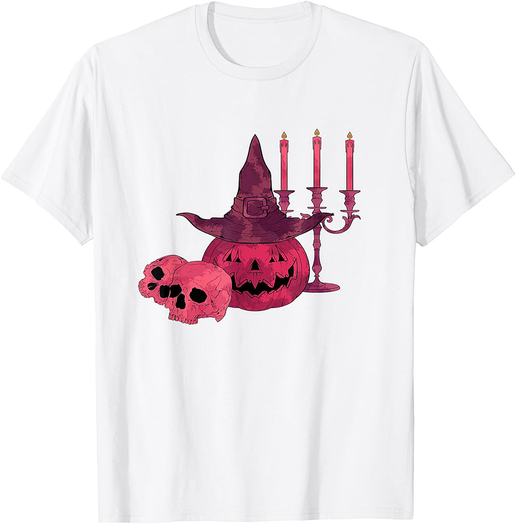 Jack O Lantern Skull Halloween T-Shirt