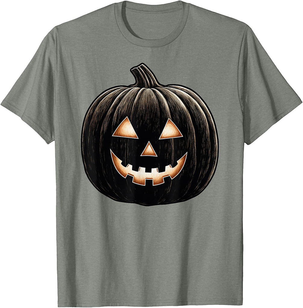 Jack-o-Lantern Retro Candlelight – Easy Halloween Costume T-Shirt