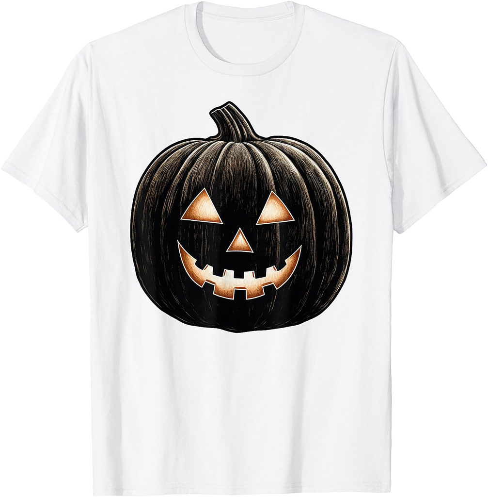 Jack-o-Lantern Retro Candlelight – Easy Halloween Costume T-Shirt