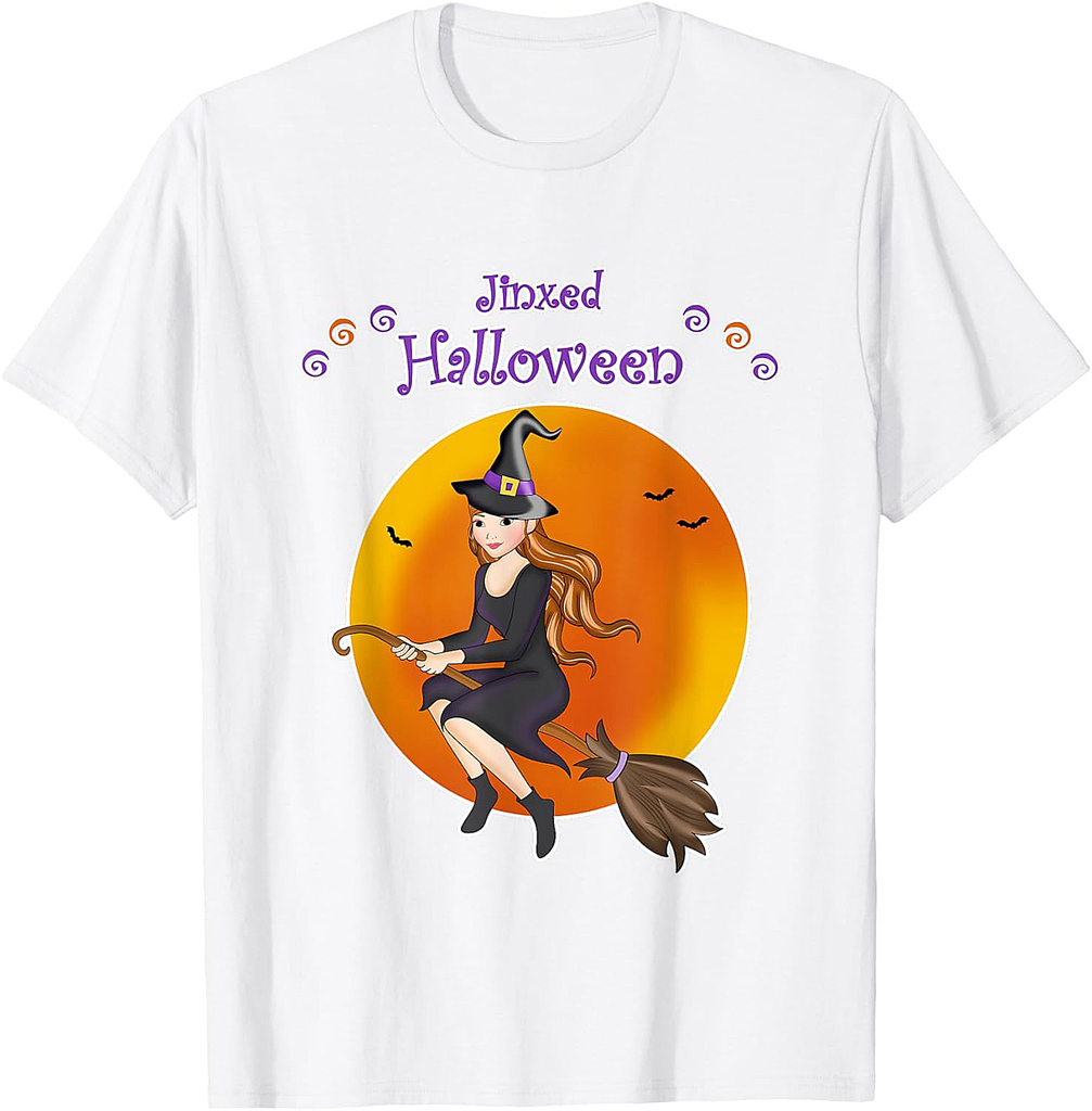 Jinxed Halloween for Women and Girls - Witch Halloween T-Shirt