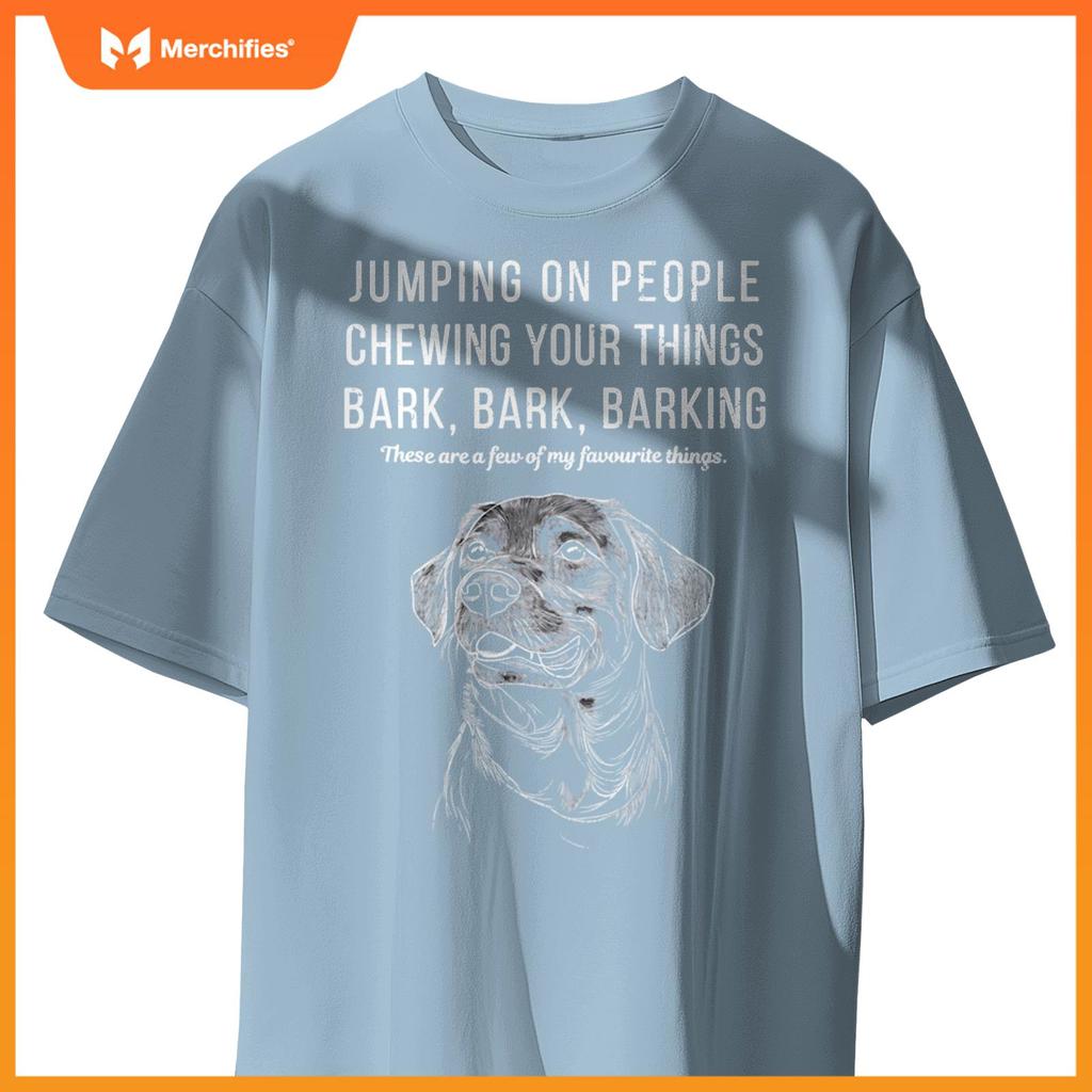 Jumping on People Funny Labrador Retriever Dog Bad Habits T-Shirt