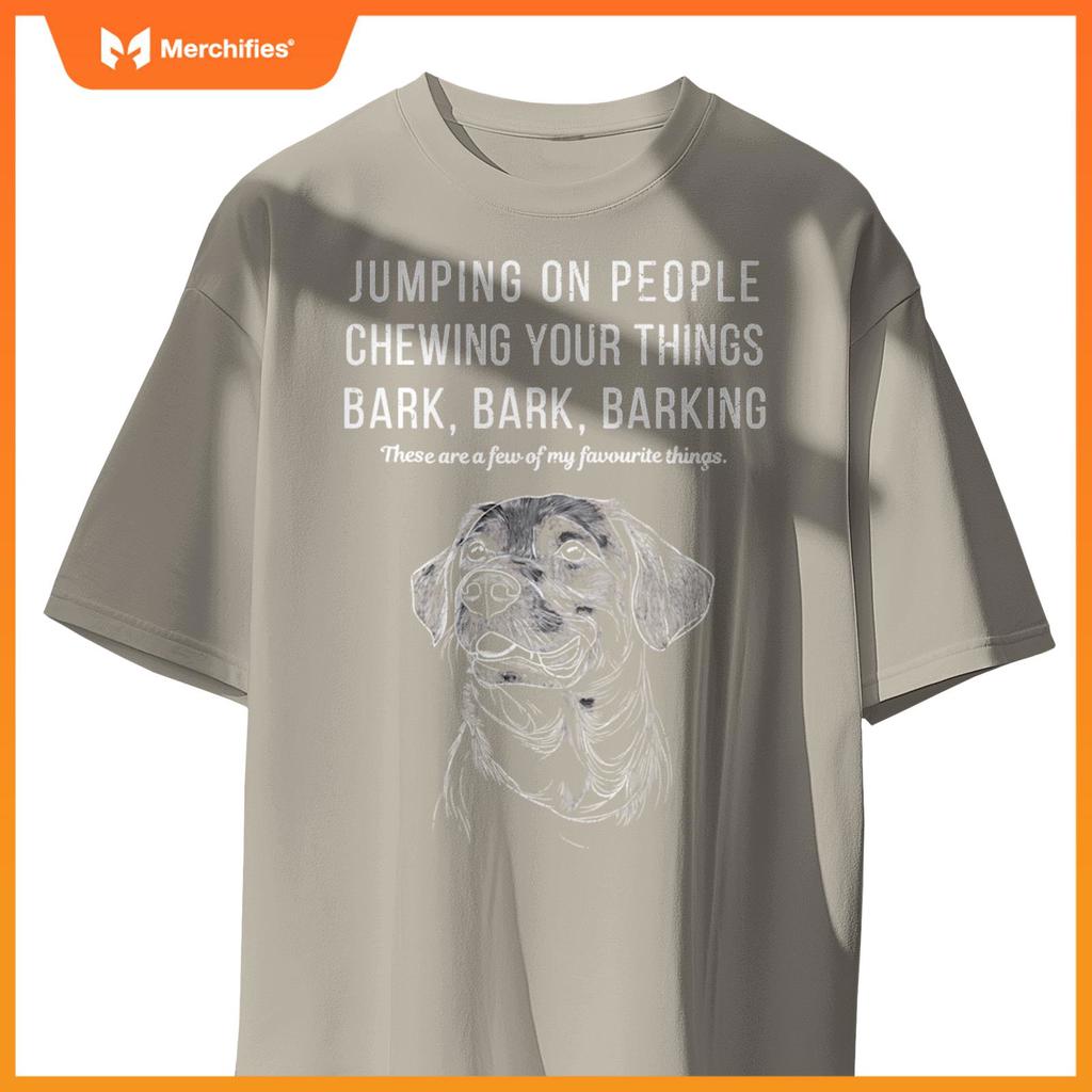 Jumping on People Funny Labrador Retriever Dog Bad Habits T-Shirt