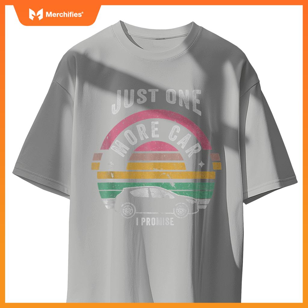 Just One More Car I Promise Retro Style T-Shirt