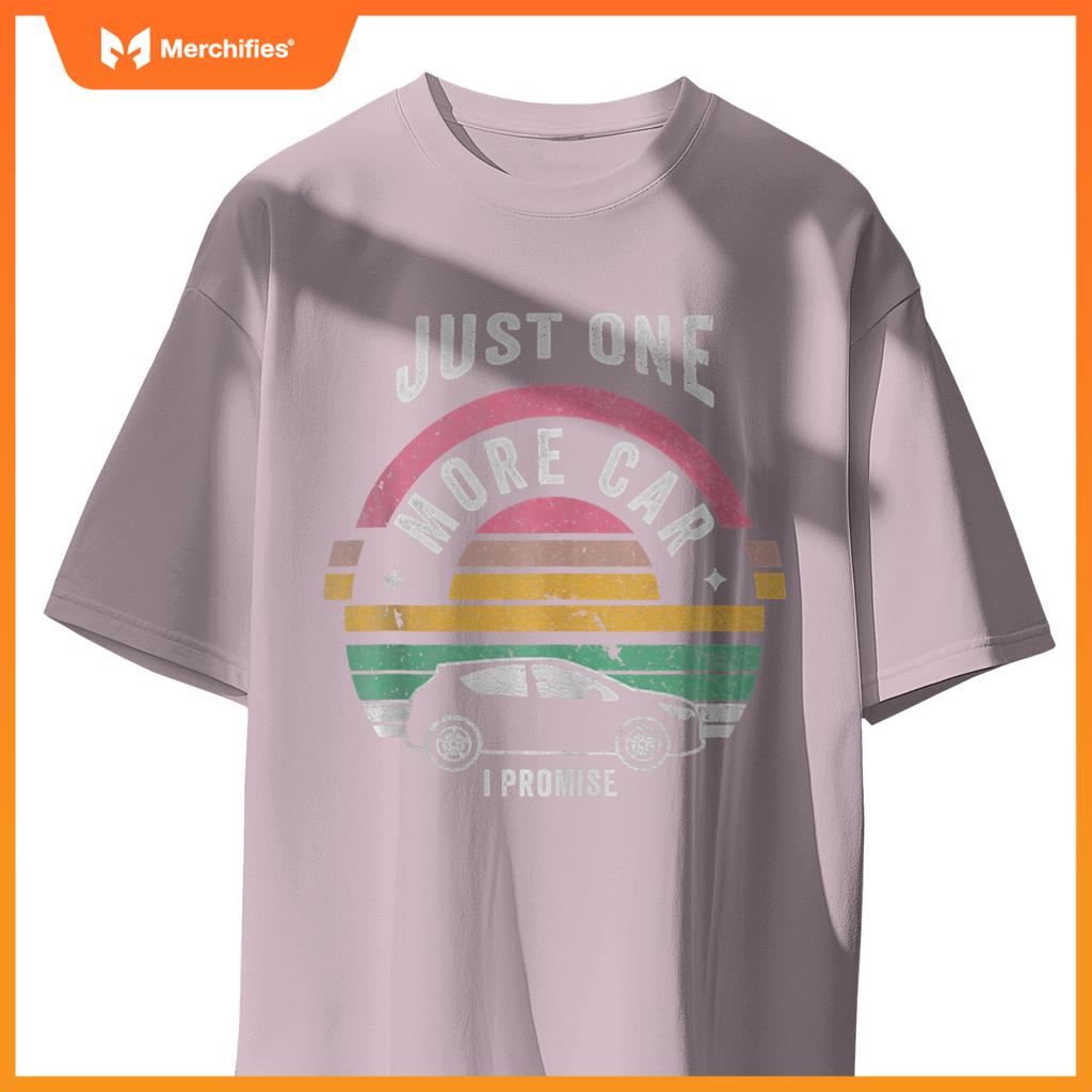 Just One More Car I Promise Retro Style T-Shirt