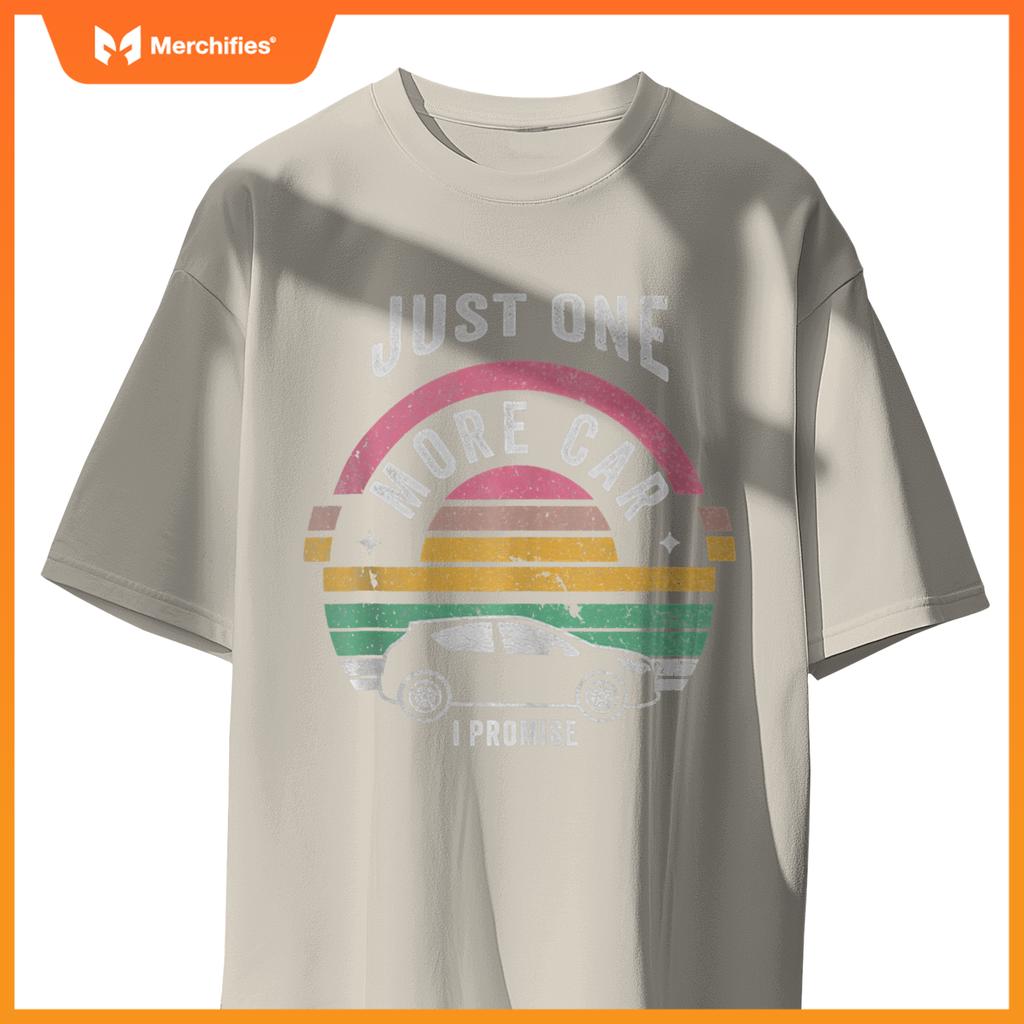Just One More Car I Promise Retro Style T-Shirt