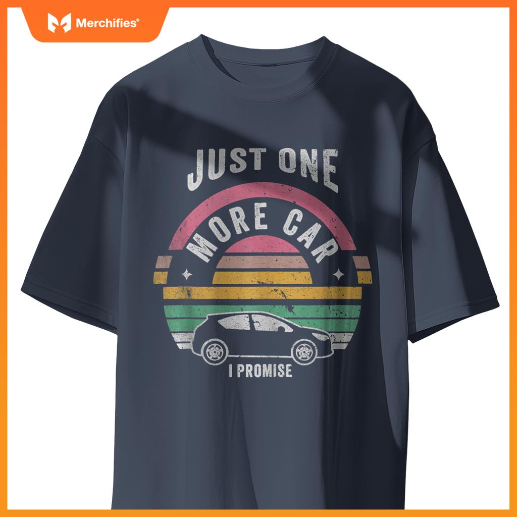 Just One More Car I Promise Retro Style T-Shirt