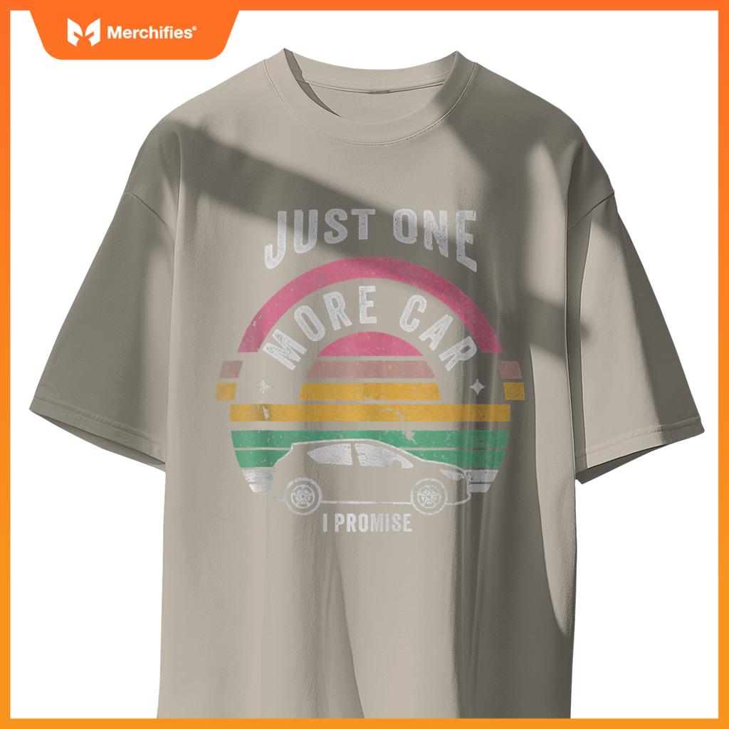 Just One More Car I Promise Retro Style T-Shirt