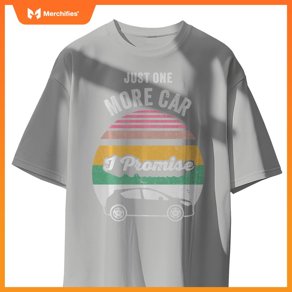 Just One More Car I Promise Vintage Retro T-Shirt
