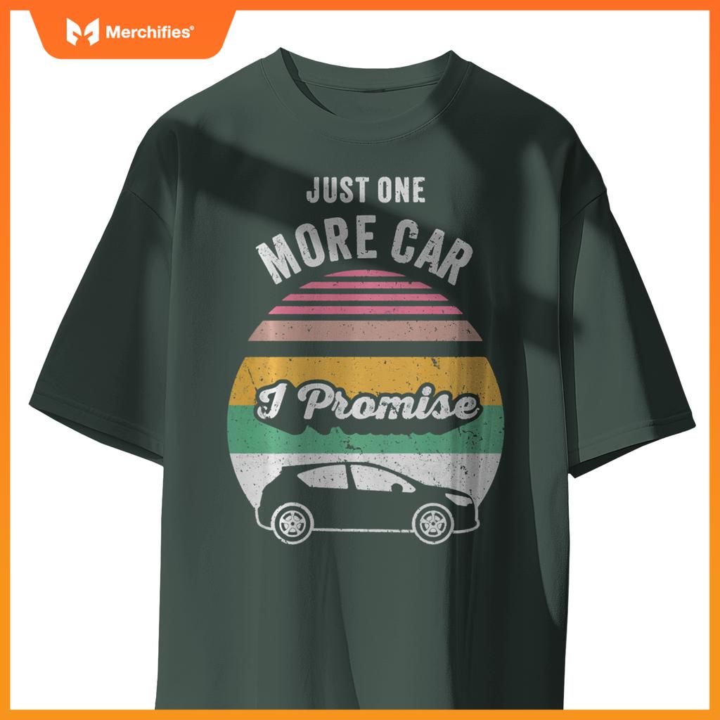 Just One More Car I Promise Vintage Retro T-Shirt