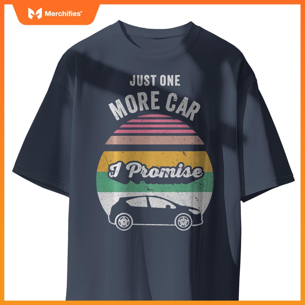 Just One More Car I Promise Vintage Retro T-Shirt