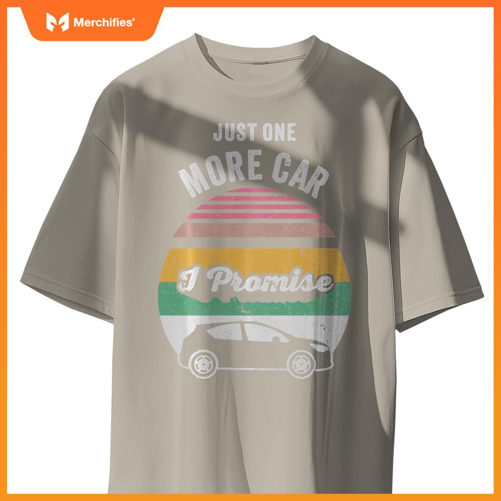 Just One More Car I Promise Vintage Retro T-Shirt
