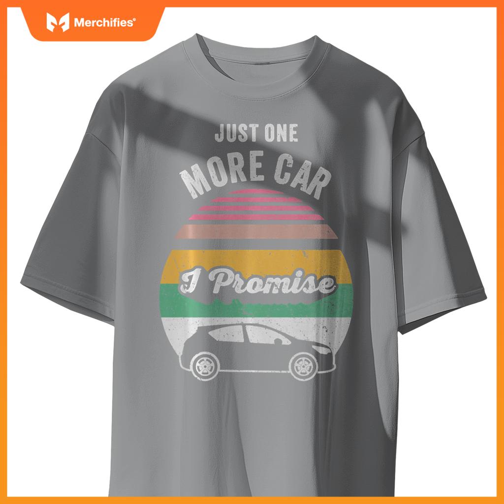 Just One More Car I Promise Vintage Retro T-Shirt