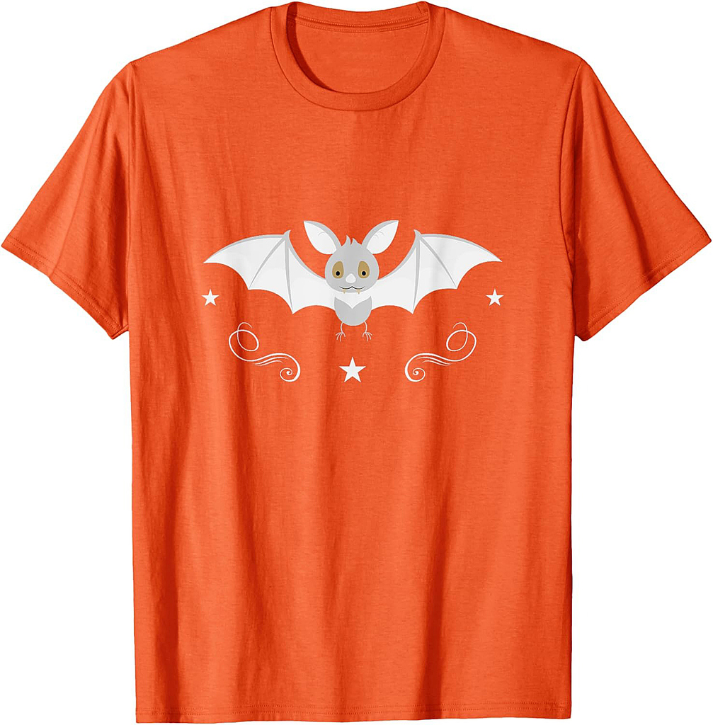 Kids Gift Idea Cute Bat Halloween T-Shirt