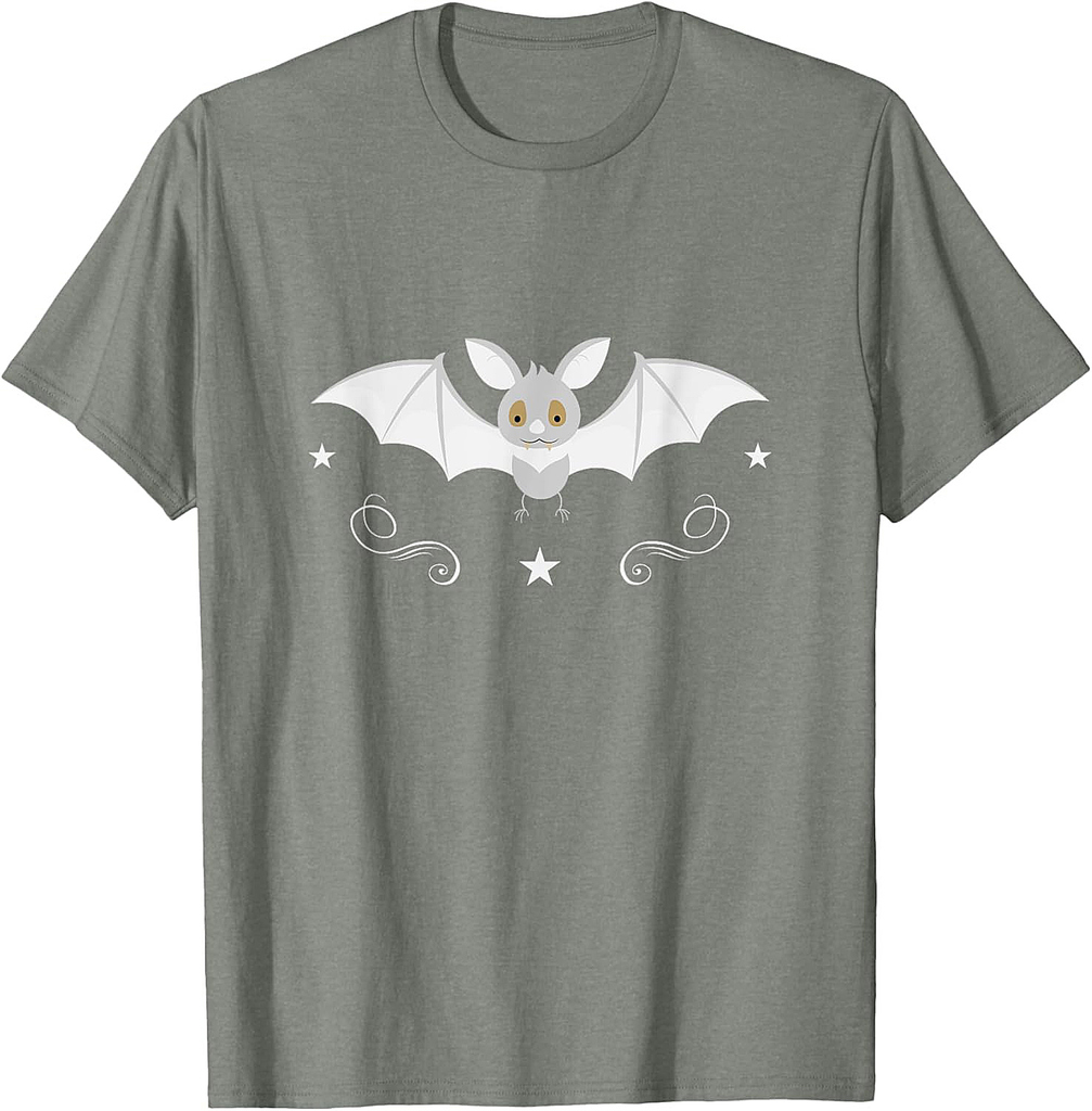 Kids Gift Idea Cute Bat Halloween T-Shirt