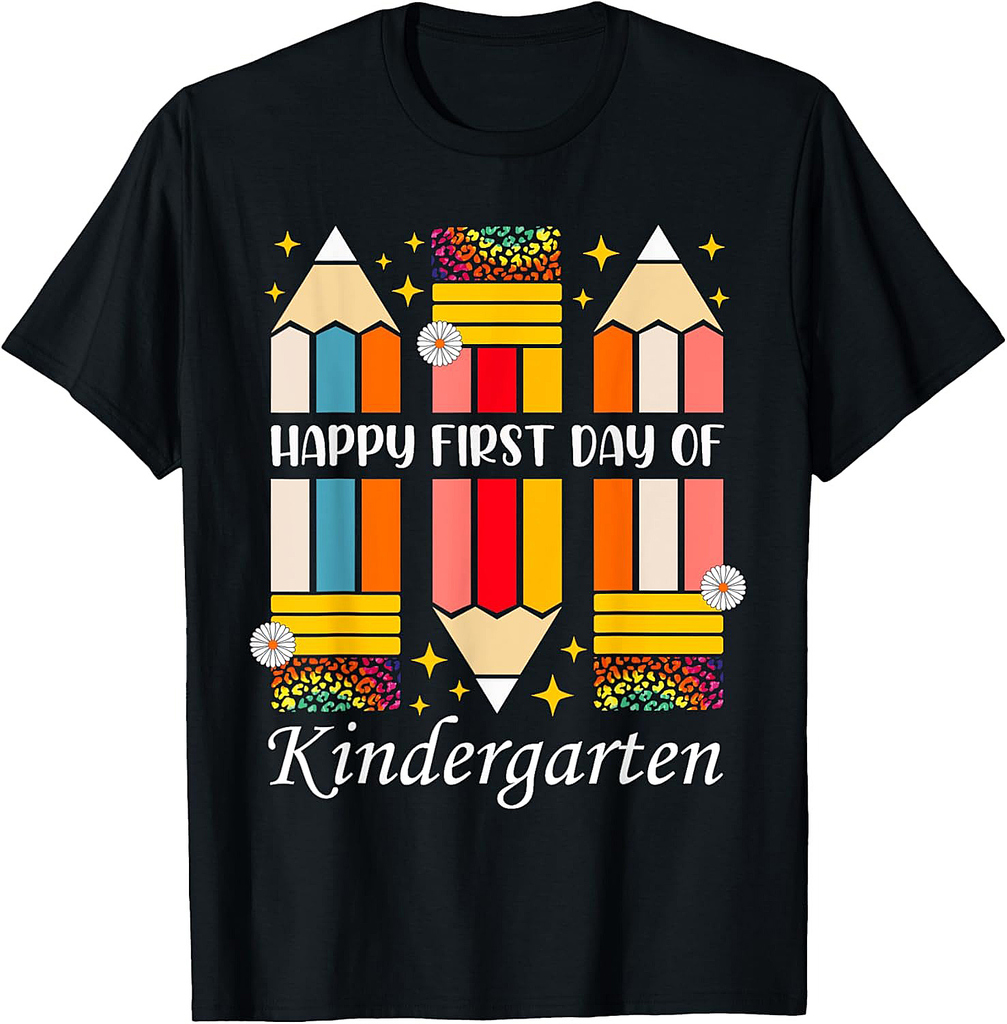 Kindergarten Back To School First Day Of School Kindergarten T-Shirt