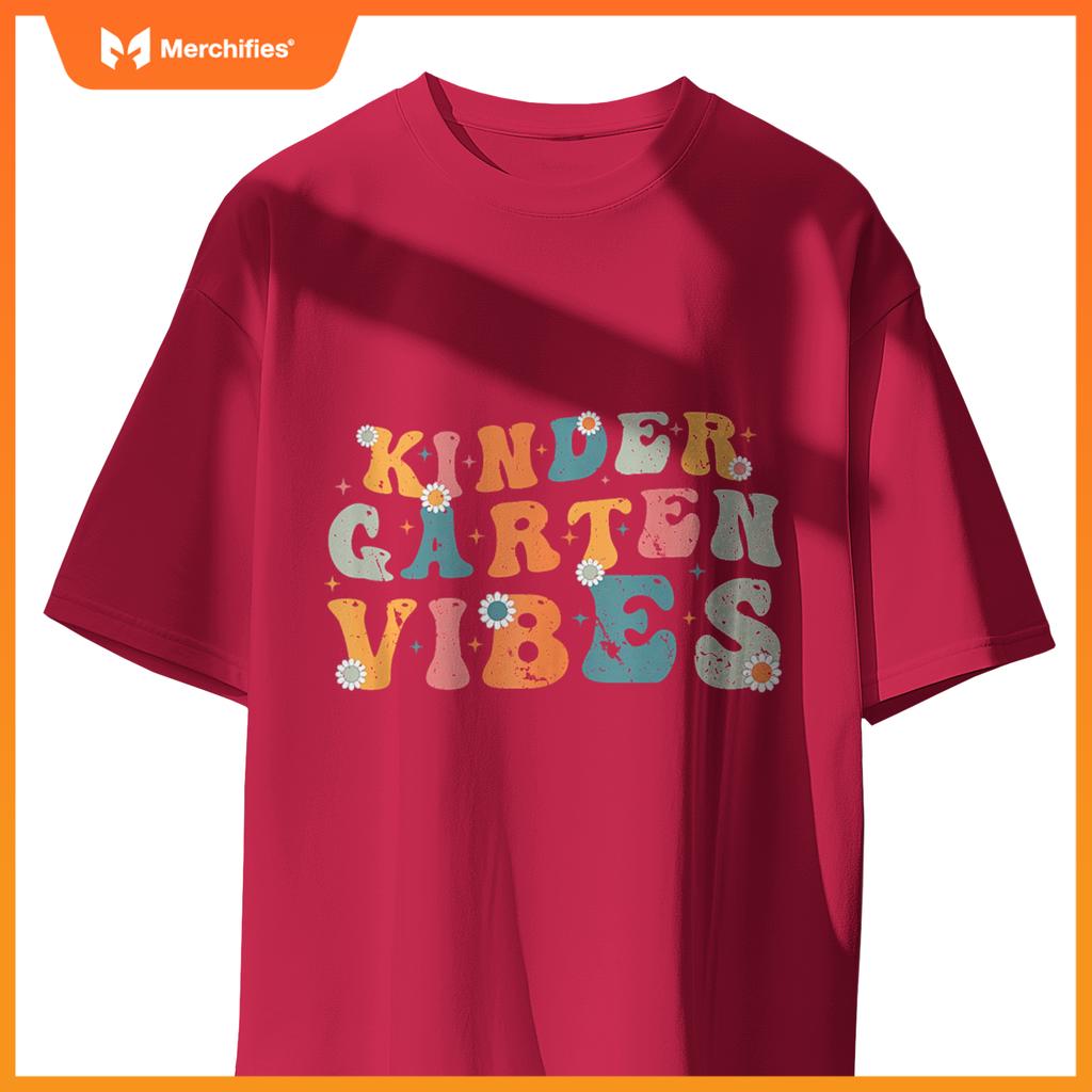 Kindergarten Vibes, Kinder Crew Retro First Day of School