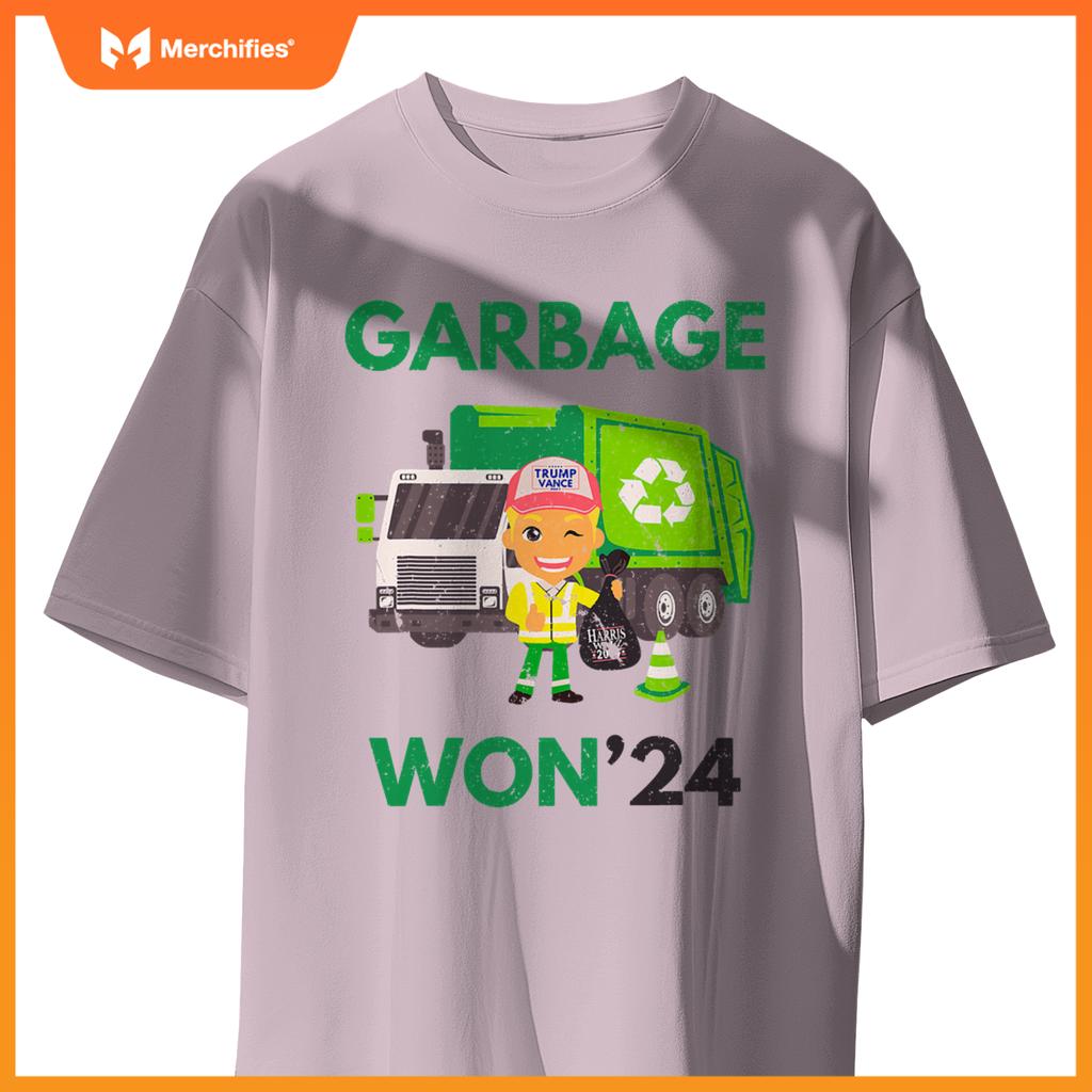 Garbage Man Won 2024 Trash Truck T-Shirt