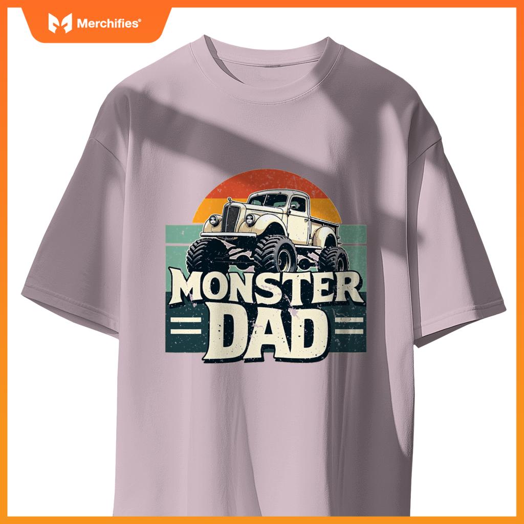 Monster Dad  Off-Road Truck Design T-Shirt