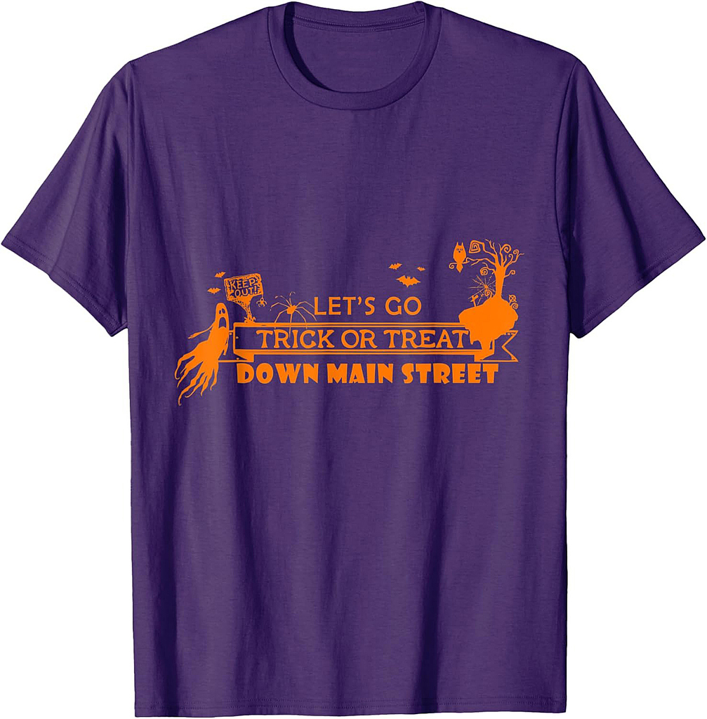 Let’s go Trick or Treat Main Street - Party Halloween T-Shirt