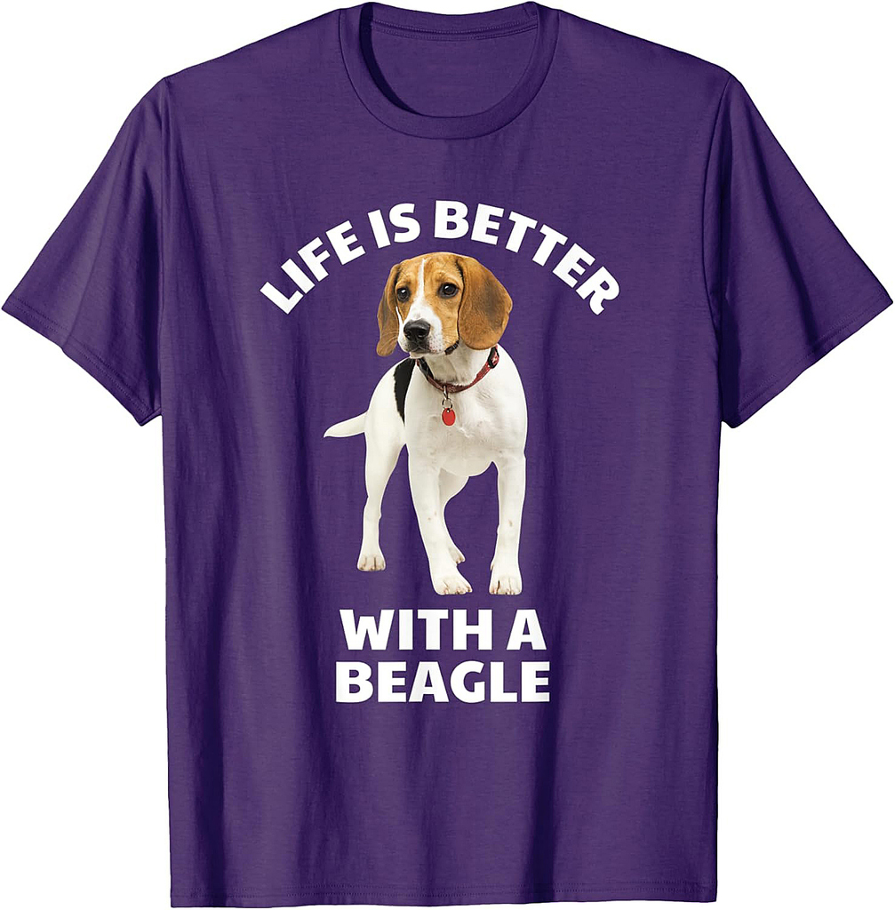 Life is Better with a Beagle T-Shirt