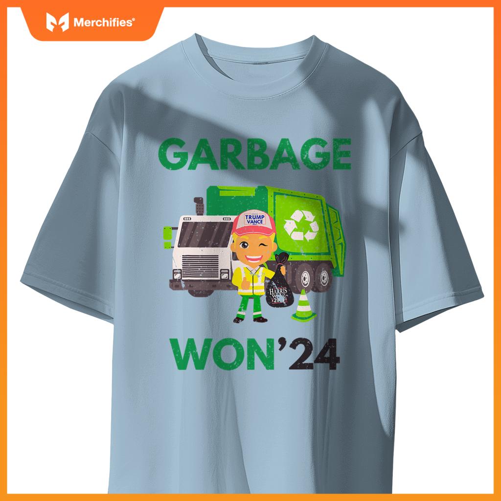 Garbage Man Won 2024 Trash Truck T-Shirt