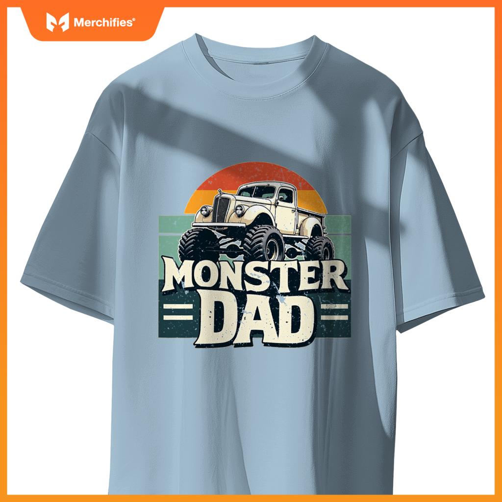 Monster Dad  Off-Road Truck Design T-Shirt