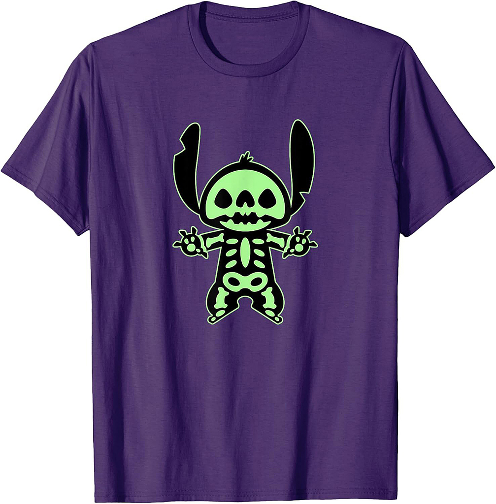 Lilo & Stitch - Halloween Neon Stitch T-Shirt