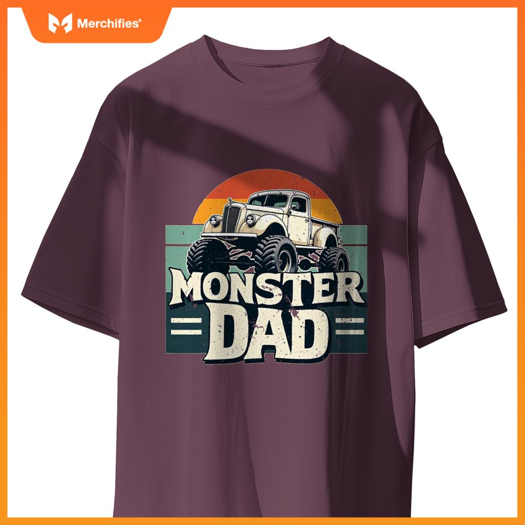 Monster Dad  Off-Road Truck Design T-Shirt