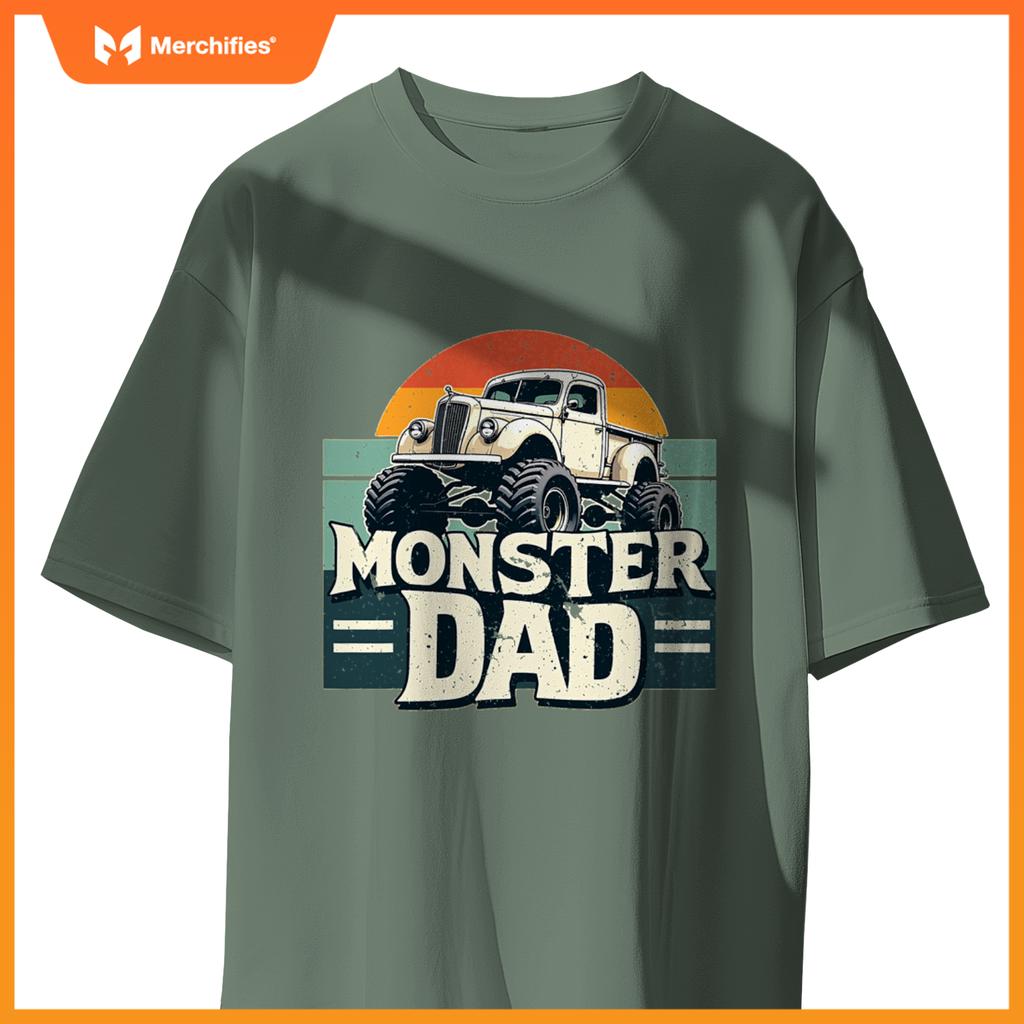 Monster Dad  Off-Road Truck Design T-Shirt