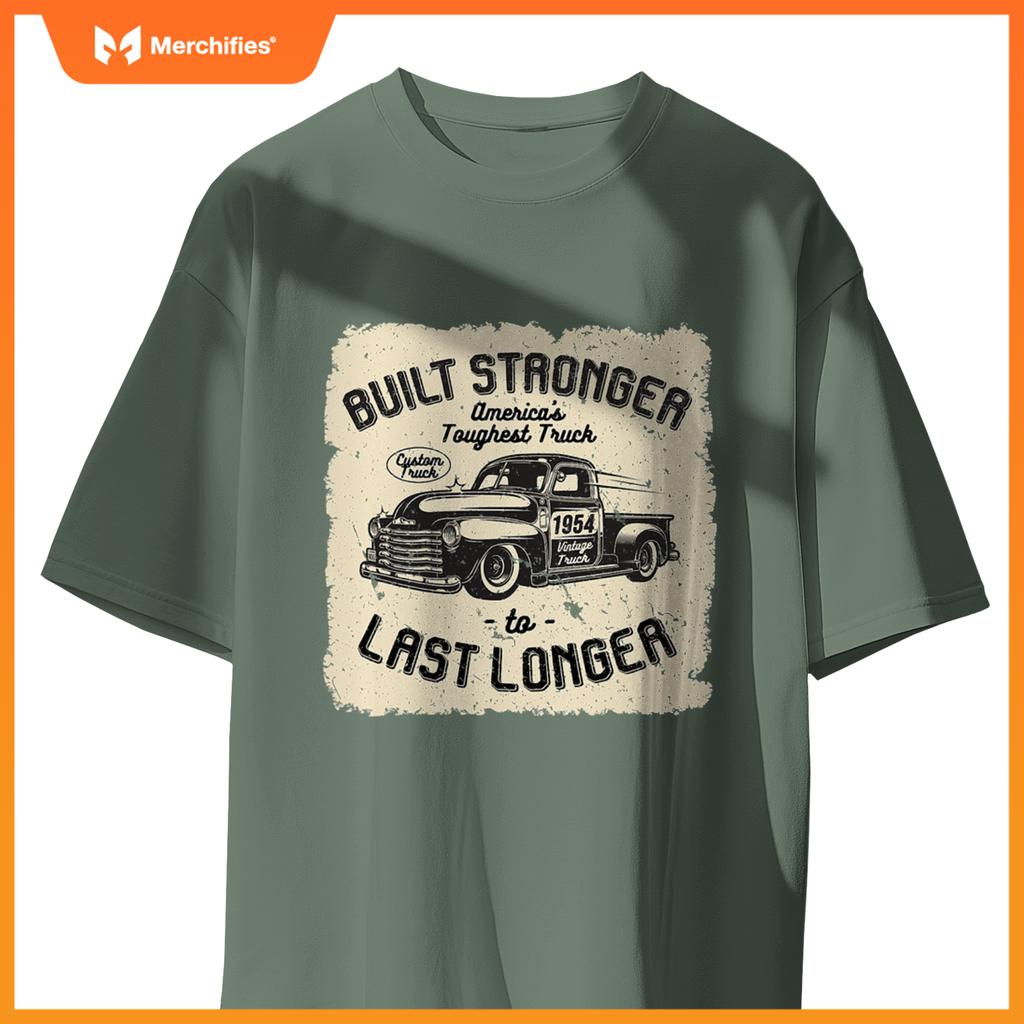 Mb 1954 Truck Birthday Built Stronger To Last Longer T-Shirt