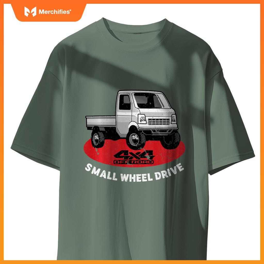 Mini Truck Kei Car Japan Cab Over Compact 4wd Off Road Truck T-Shirt
