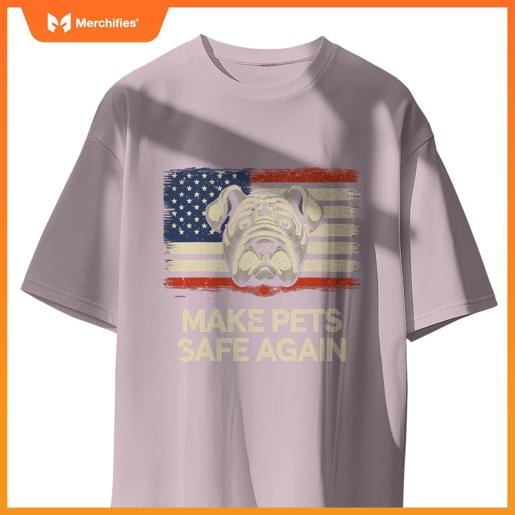 Make Pets Safe Again Debate Trump Harris Eating the Dogs Cat T-Shirt