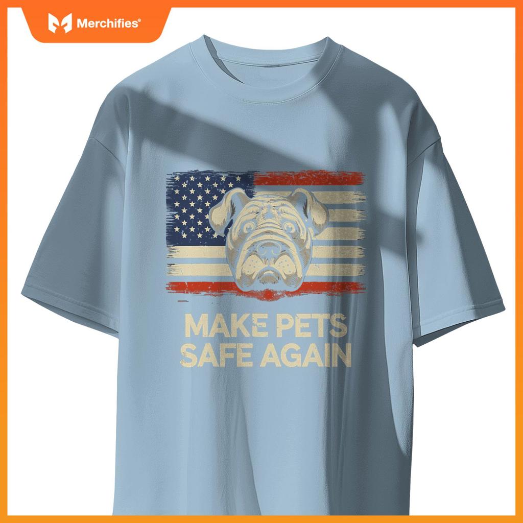 Make Pets Safe Again Debate Trump Harris Eating the Dogs Cat T-Shirt