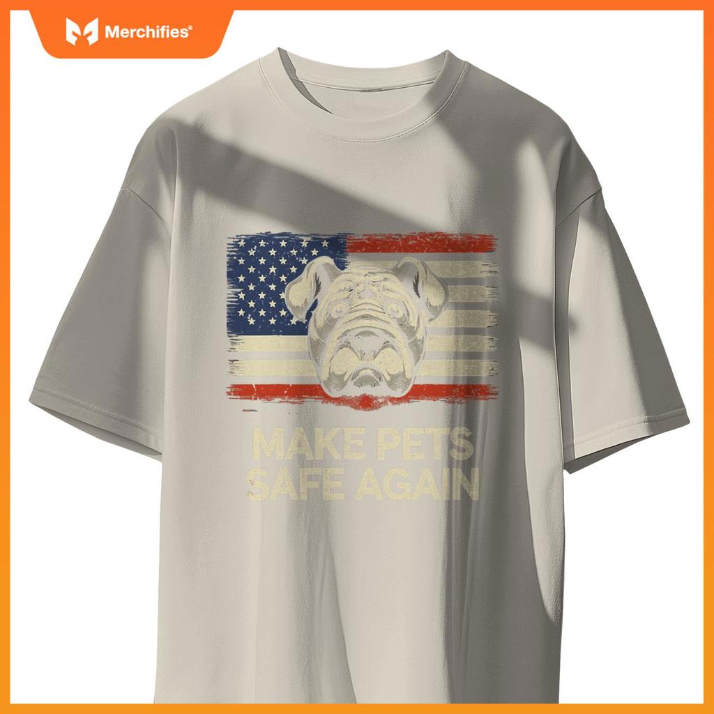 Make Pets Safe Again Debate Trump Harris Eating the Dogs Cat T-Shirt