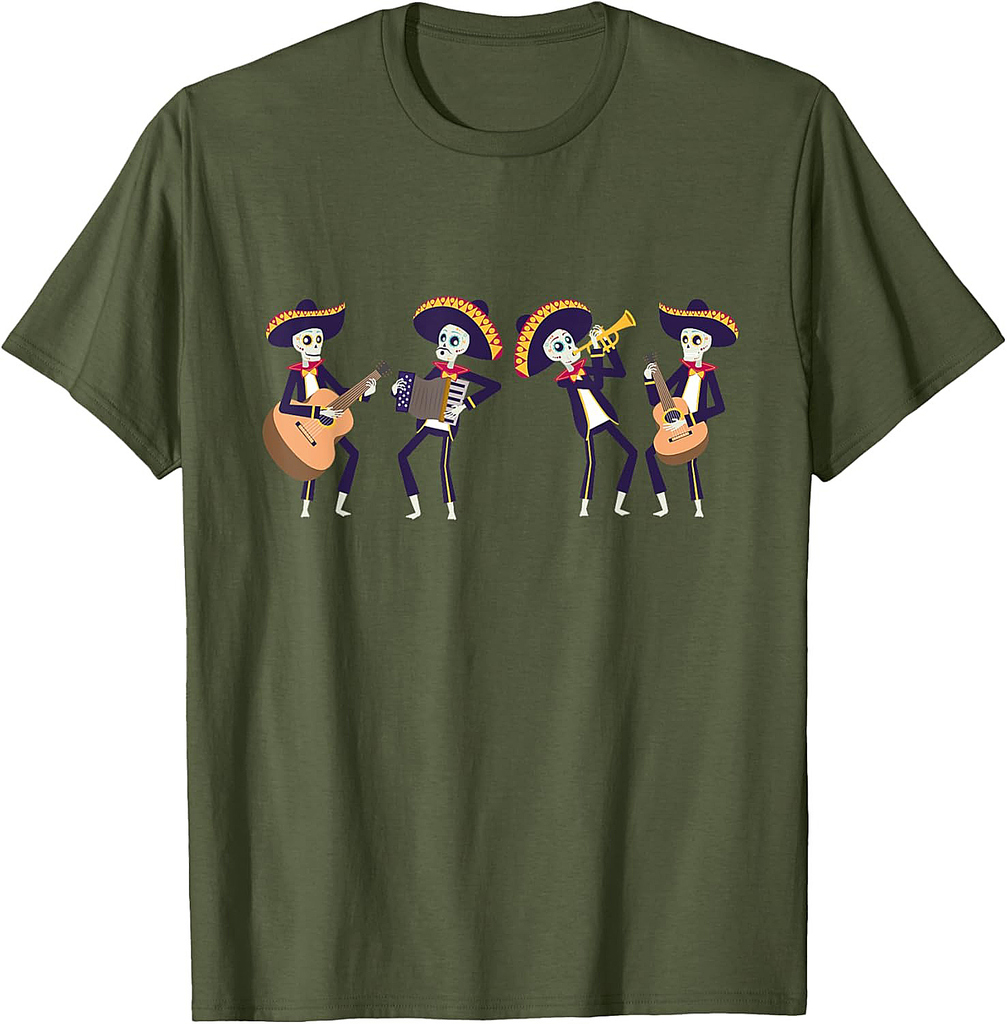 Mariachi Band Halloween T-Shirt