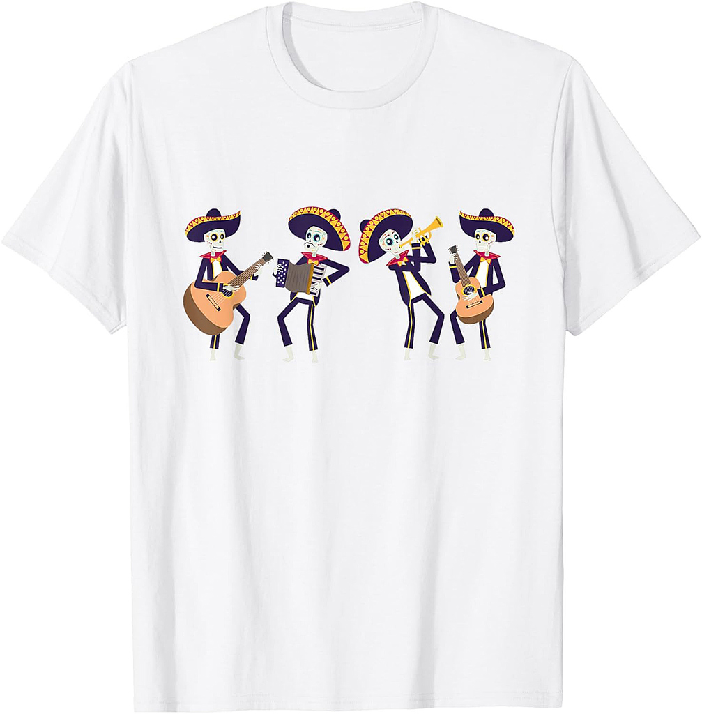 Mariachi Band Halloween T-Shirt