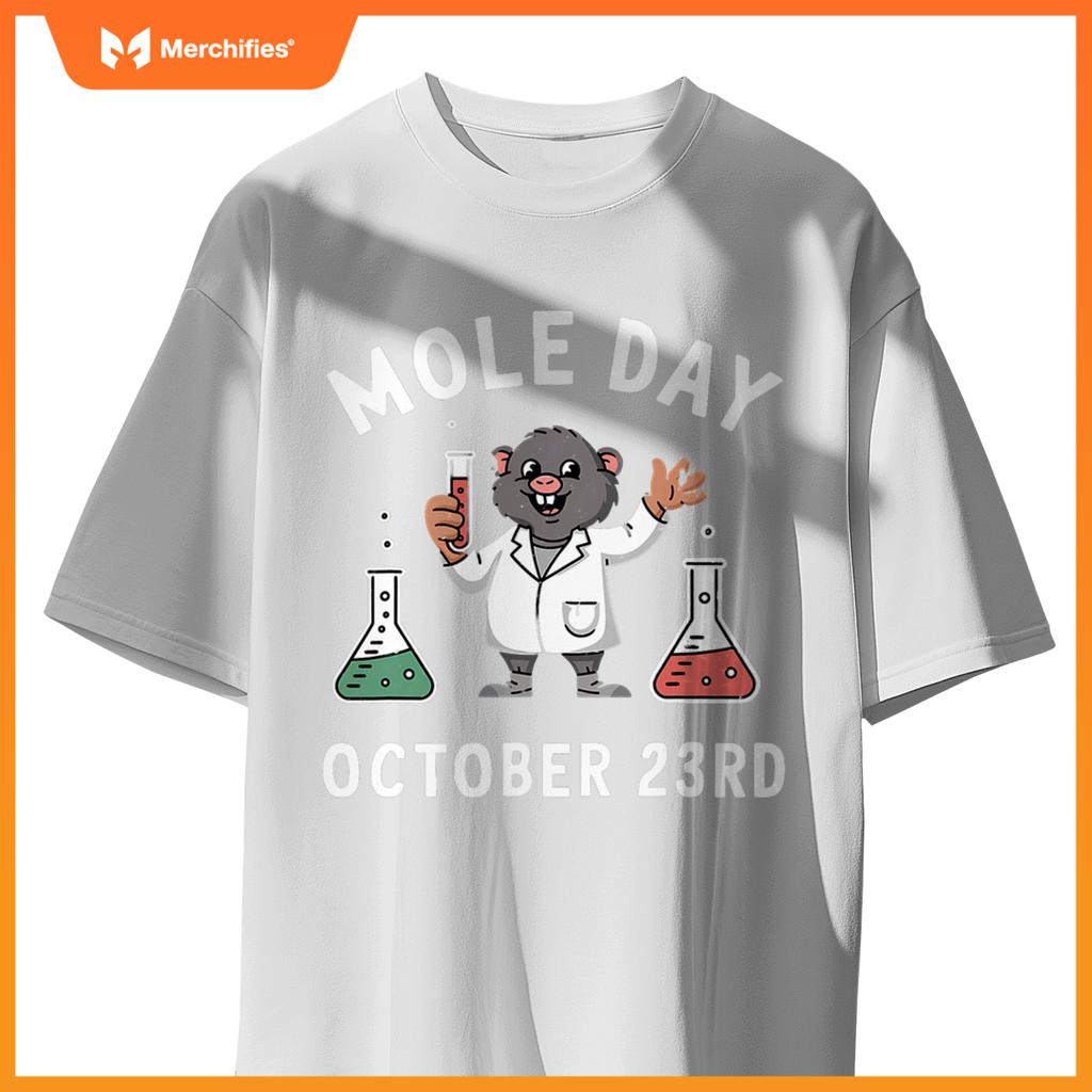 Mole Day October 23rd Funny Chemistry Teacher Graphic