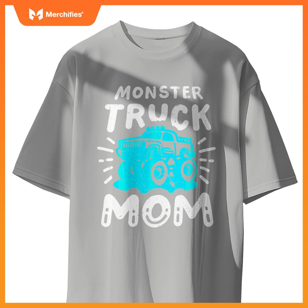 Monster Truck Mom Mother Monster Trucks Mothers Day T-Shirt