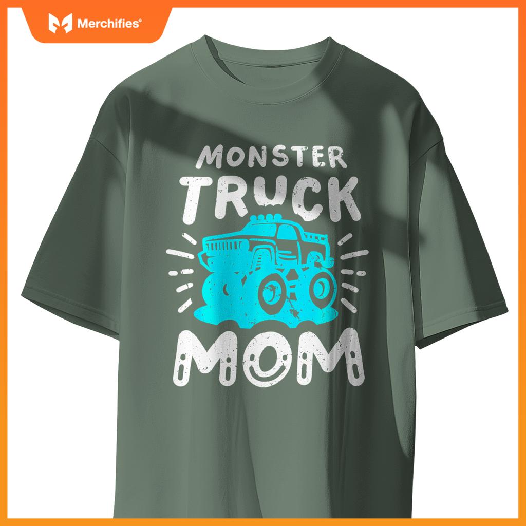 Monster Truck Mom Mother Monster Trucks Mothers Day T-Shirt