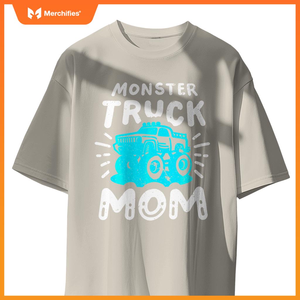 Monster Truck Mom Mother Monster Trucks Mothers Day T-Shirt