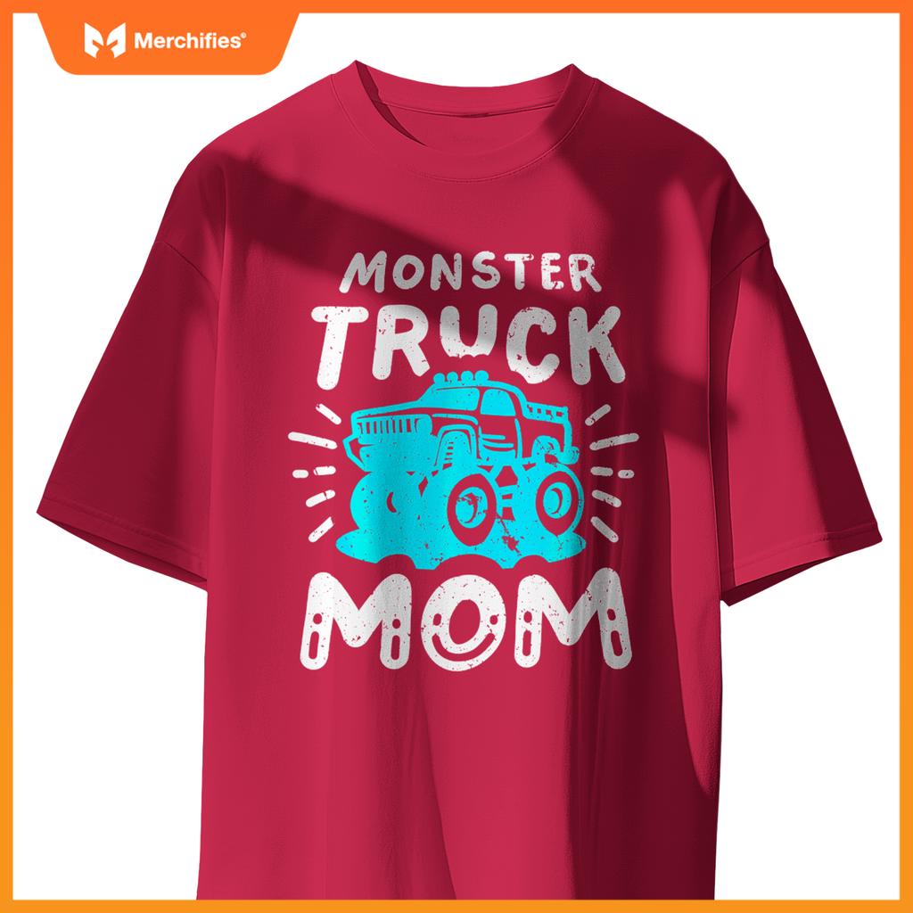 Monster Truck Mom Mother Monster Trucks Mothers Day T-Shirt