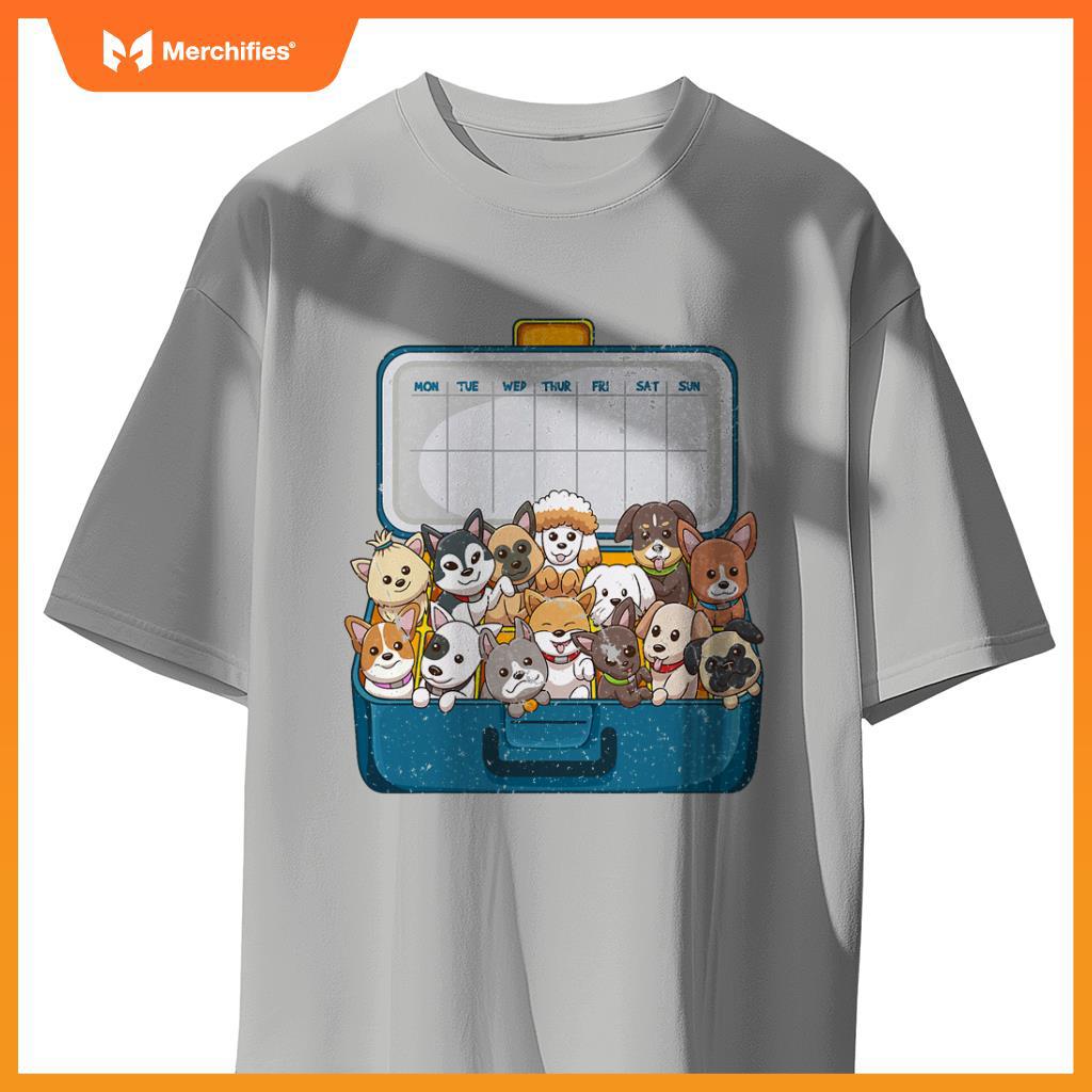 My Medicine For Happiness Dogs Every Day Dog Lover T-Shirt