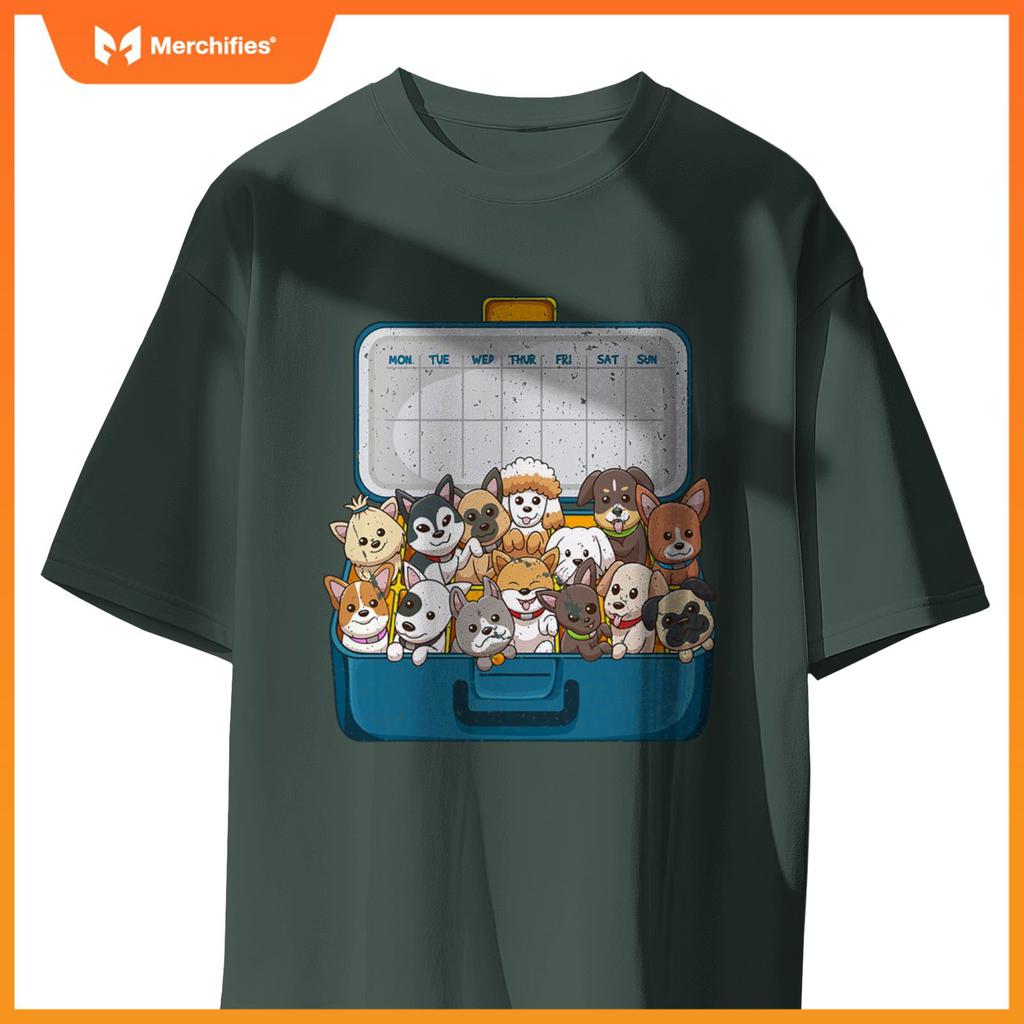 My Medicine For Happiness Dogs Every Day Dog Lover T-Shirt