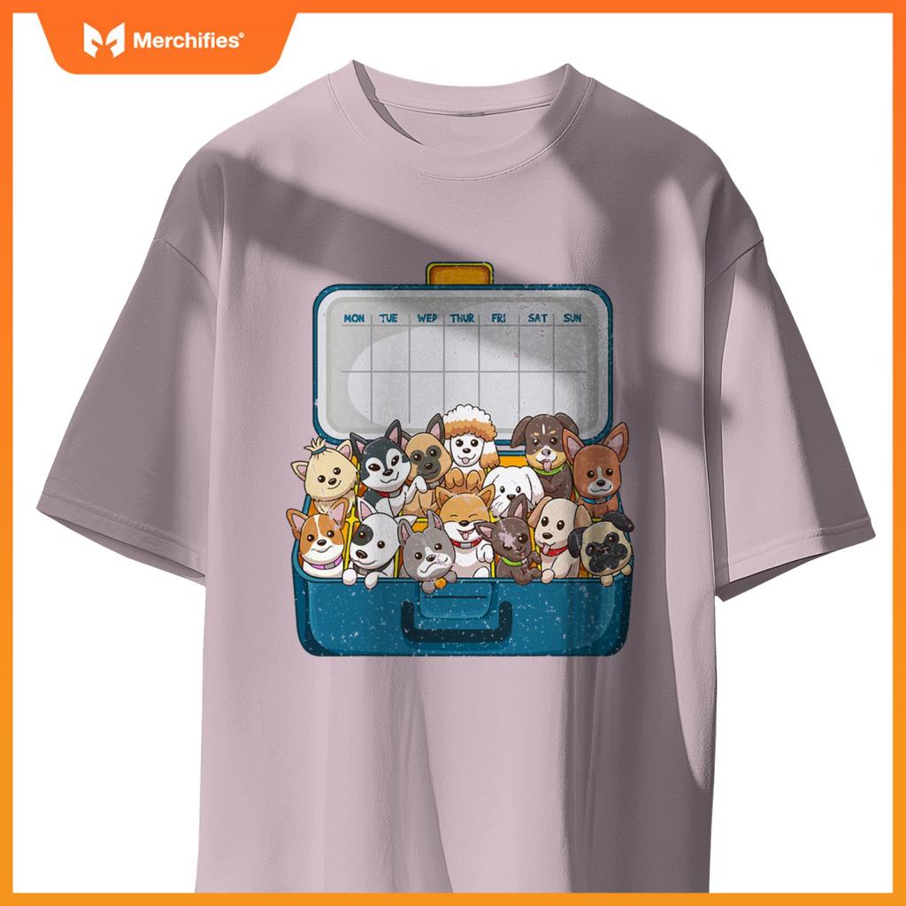 My Medicine For Happiness Dogs Every Day Dog Lover T-Shirt
