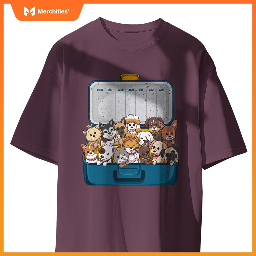 My Medicine For Happiness Dogs Every Day Dog Lover T-Shirt
