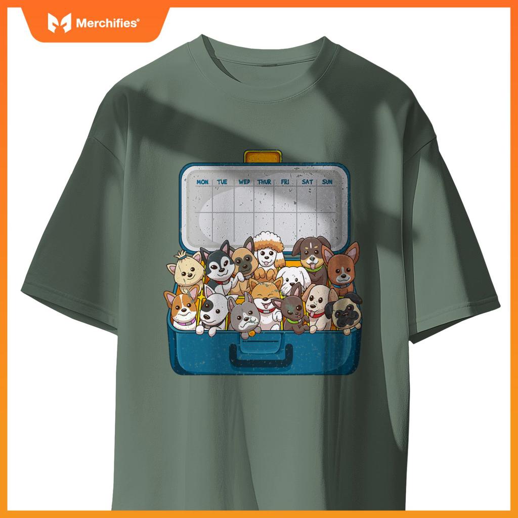 My Medicine For Happiness Dogs Every Day Dog Lover T-Shirt